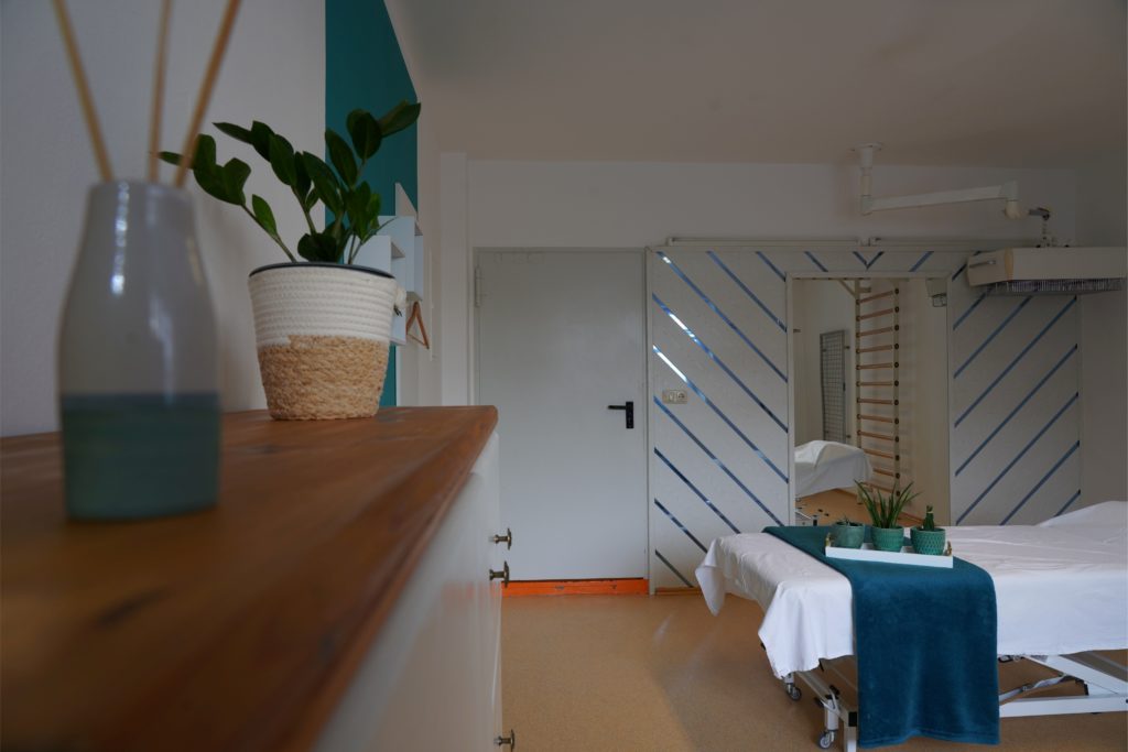 Renovierung im großen Raum im Physiovib abgeschlossen